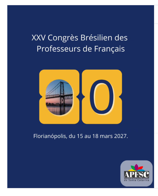 XXV Congresso  Brasileiro de Professores de Francês